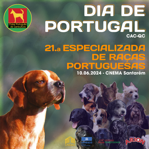 21.ª Exposição Canina Especializada de Raças Portuguesas do Dia de Portugal - Horários